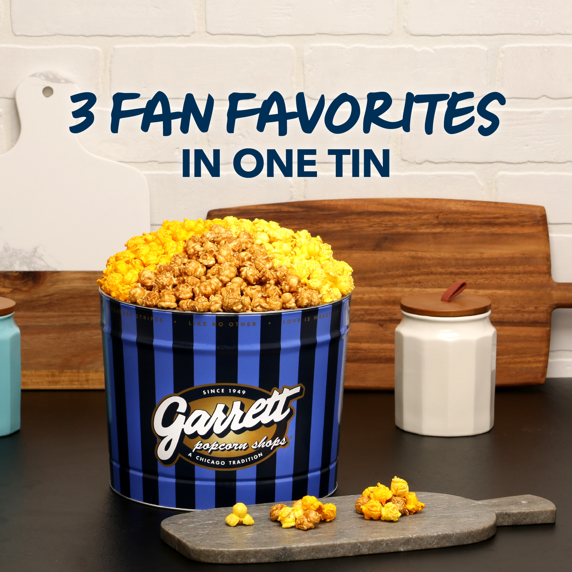Gourmet Popcorn Tin | Best-Selling Recipes | Garrett Popcorn